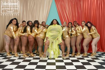 Lizzo EW's Amazon SXSW portrait studio