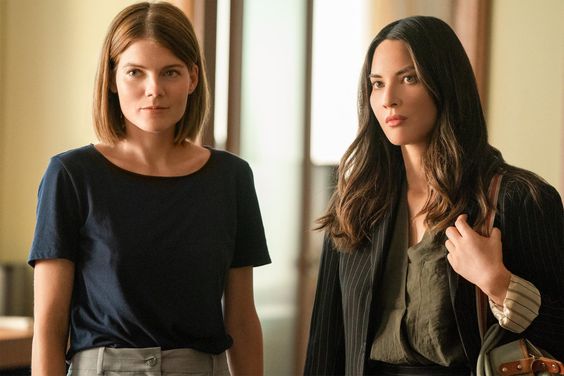 The Rook Season 1 2019 Emma Greenwell (Myfanwy Thomas), Olivia Munn (Monica Reed) CR: Steffan Hill/Starz