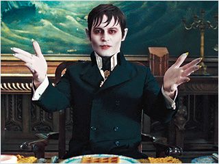 GHOULISHLY ENDEARING Johnny Depp gets his freak on in Dark Shadows