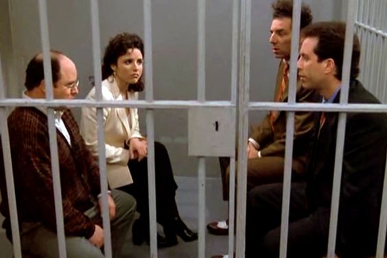 Seinfeld | Aired: May 14, 1998 (series finale) The many millions of viewers who had followed Seinfeld through nine heartless, hyper-verbal seasons expected some closure at the