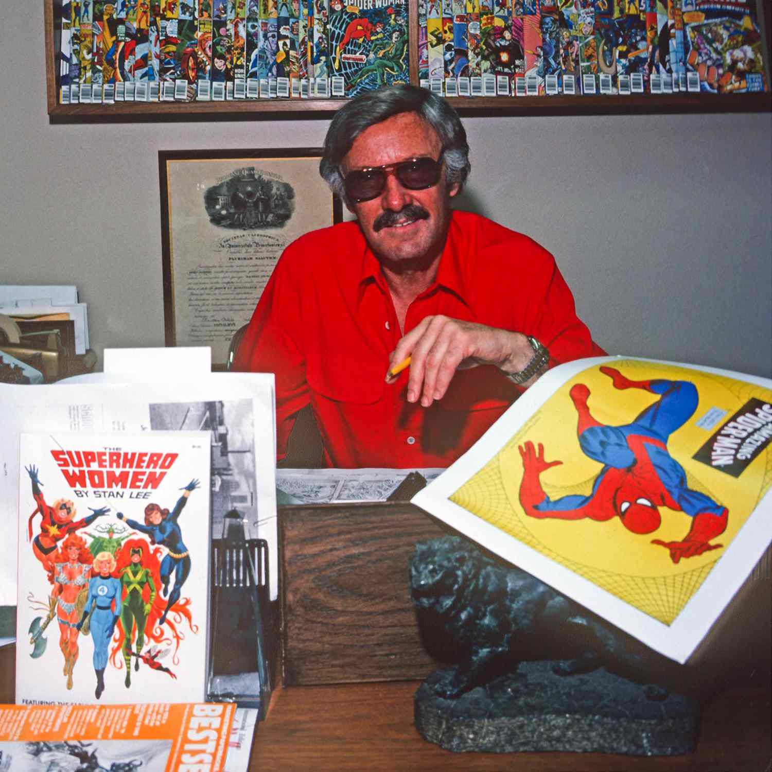 Stan Lee Of Marvel Comics