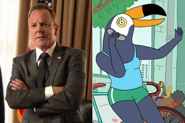 DESIGNATED SURVIVOR Season 3 Kiefer Sutherland CR: Netflix Tuca & Bertie CR: Netflix