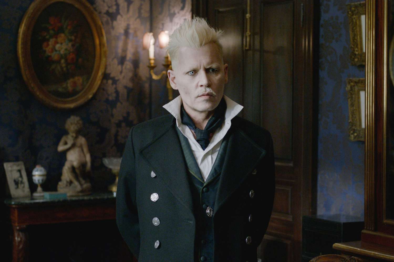 JOHNNY DEPP as Gellert Grindelwald