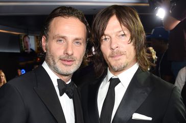 Norman Reedus and Andrew Lincoln