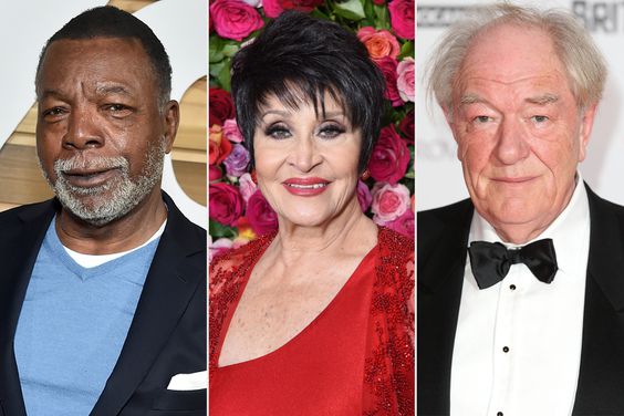 Carl Weathers, Chita Rivera, and Michael Gambon