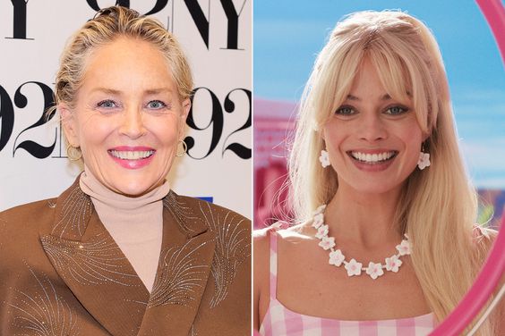 Sharon Stone, Margot Robbie in Barbie