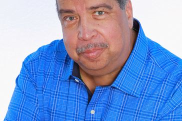 Comedian Rudy Moreno poses during his attendance at The Ice House Comedy Club on February 6, 2014 