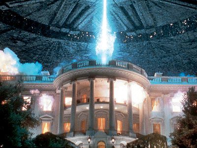 Independence Day | Aliens have been attacking the Earth pretty indiscriminately since the early days of Hollywood, but Roland Emmerich's megablockbuster marked the first time they actually planned