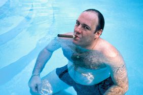 James Gandolfini, as Tony Soprano