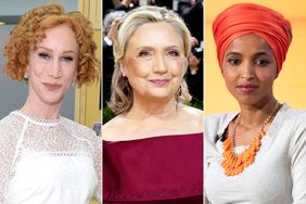 Kathy Griffin, Hillary Clinton, and Ilhan Omar