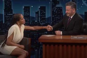 jimmy kimmel gets choked up with regina king in their first interview since her son's death