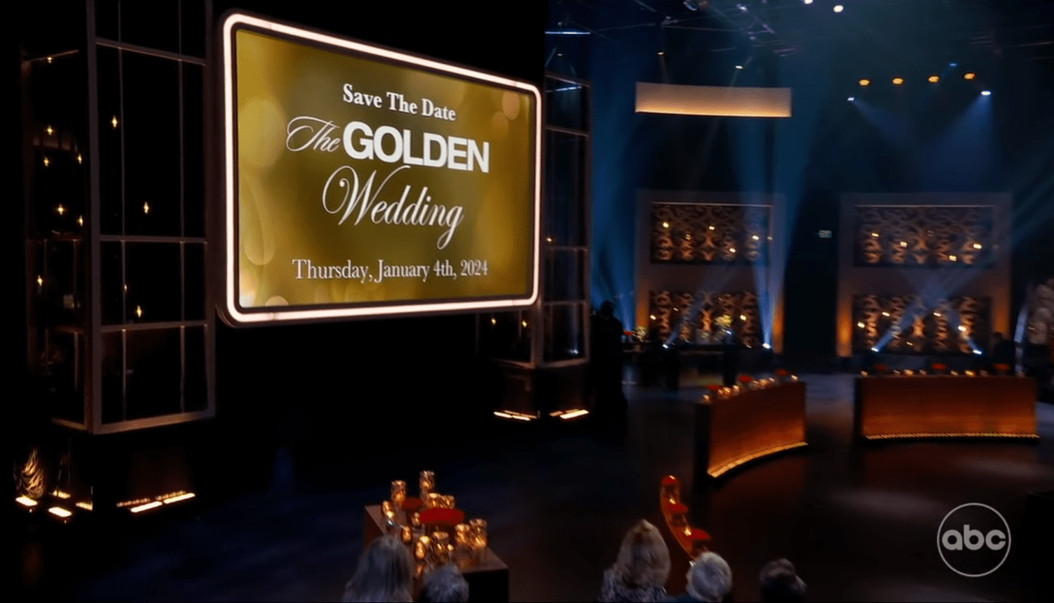 Save the date for 'The Golden Wedding'