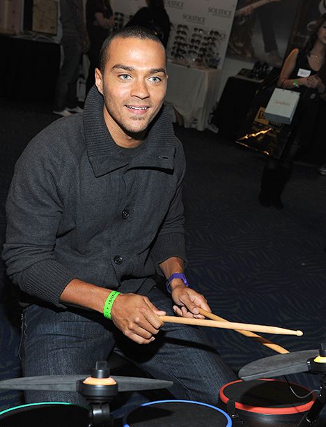 Jesse Williams at a Celebration for the American Music Awards on November 20, 2009