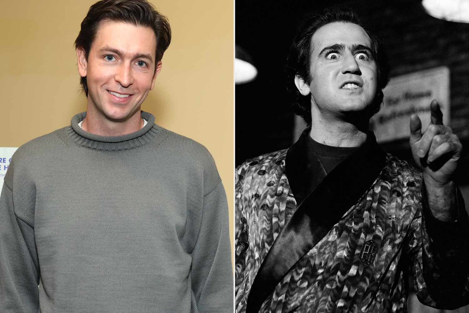 Nicholas Braun and Andy Kaufman