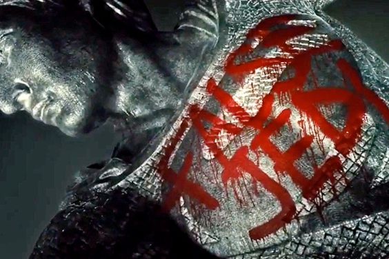 ALL CROPS: Zack Snyder Justice League Star Wars Trailer: Dark Side Knight Vs. Super Jedi screengrab