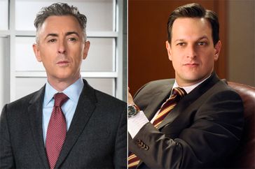 Alan Cumming and Josh Charles on THE GOOD WIFE