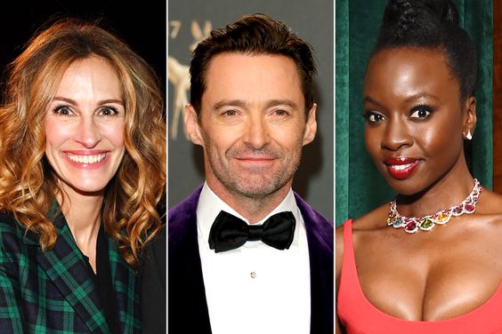 Julia Roberts; Hugh Jackman; Danai Gurira