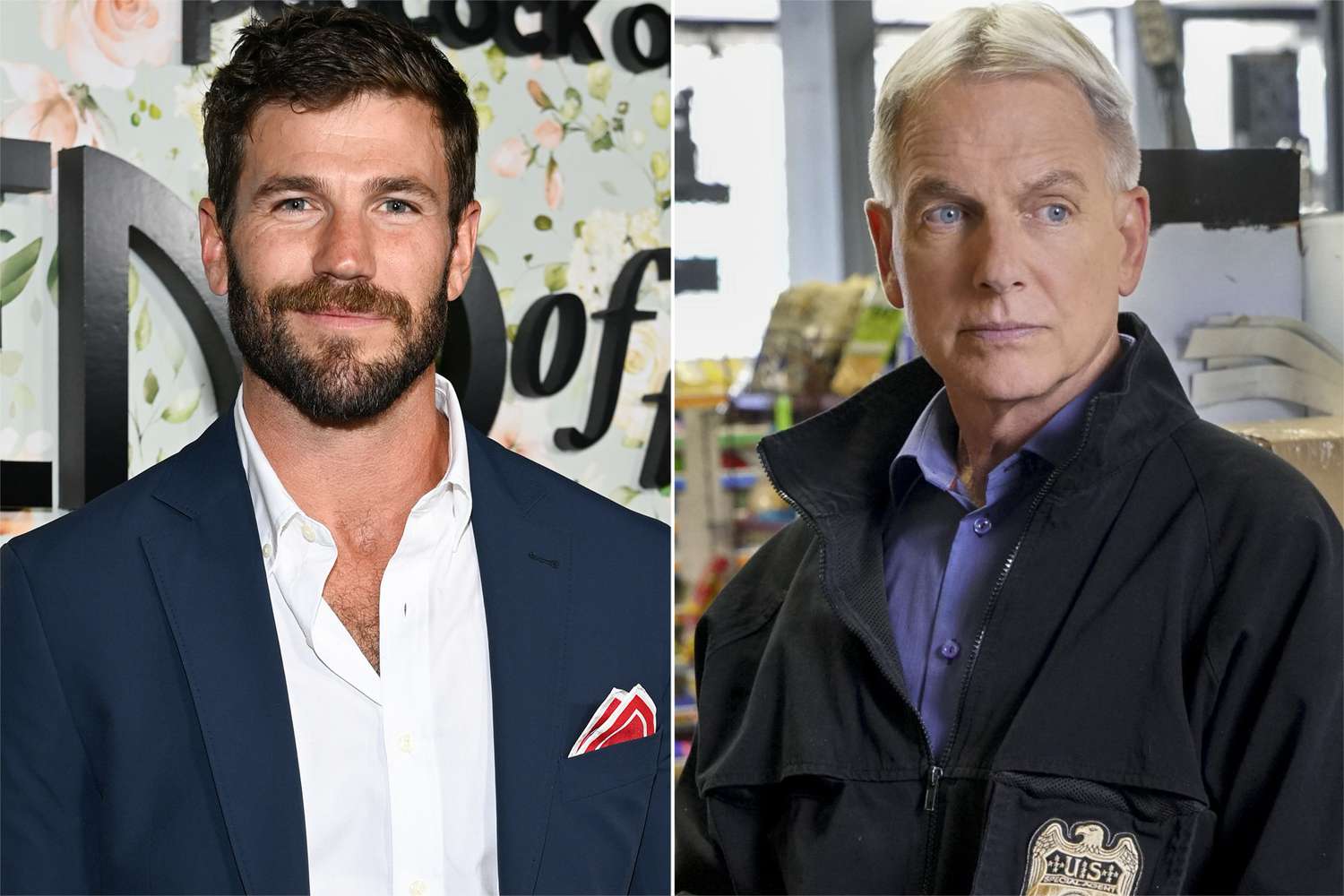 Austin Stowell; Mark Harmon on 'NCIS'