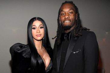  Cardi B and Offset attend Sean Combs 50th Birthday Bash presented by Ciroc Vodka on December 14, 2019 