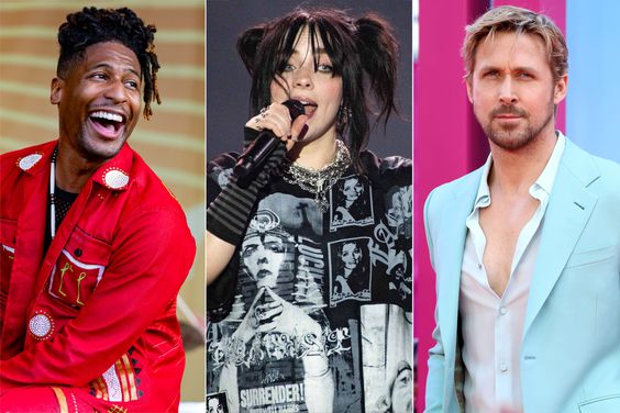 Jon Batiste, Billie Eilish, and Ryan Gosling