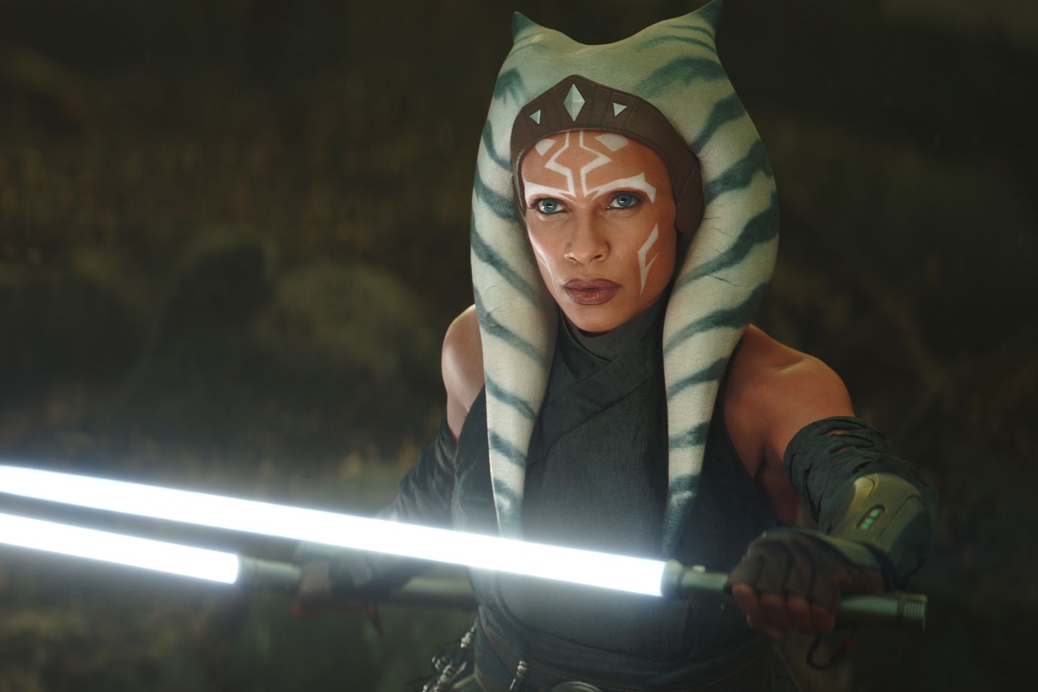 Rosario Dawson as Ahsoka Tano on 'The Mandalorian'