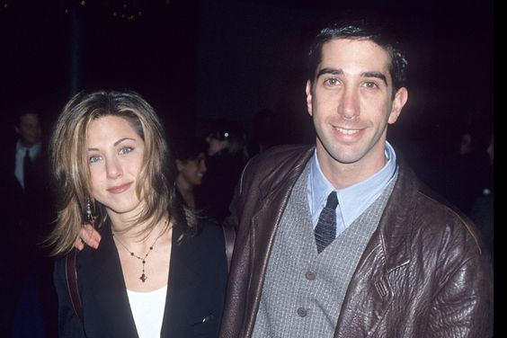 Jennifer Aniston and David Schwimmer