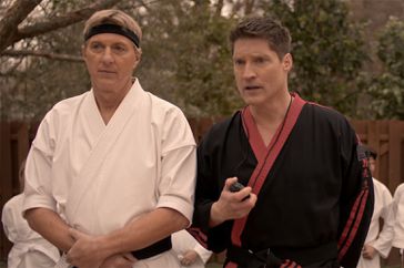 William Zabka and Sean Kanan in 'Cobra Kai'