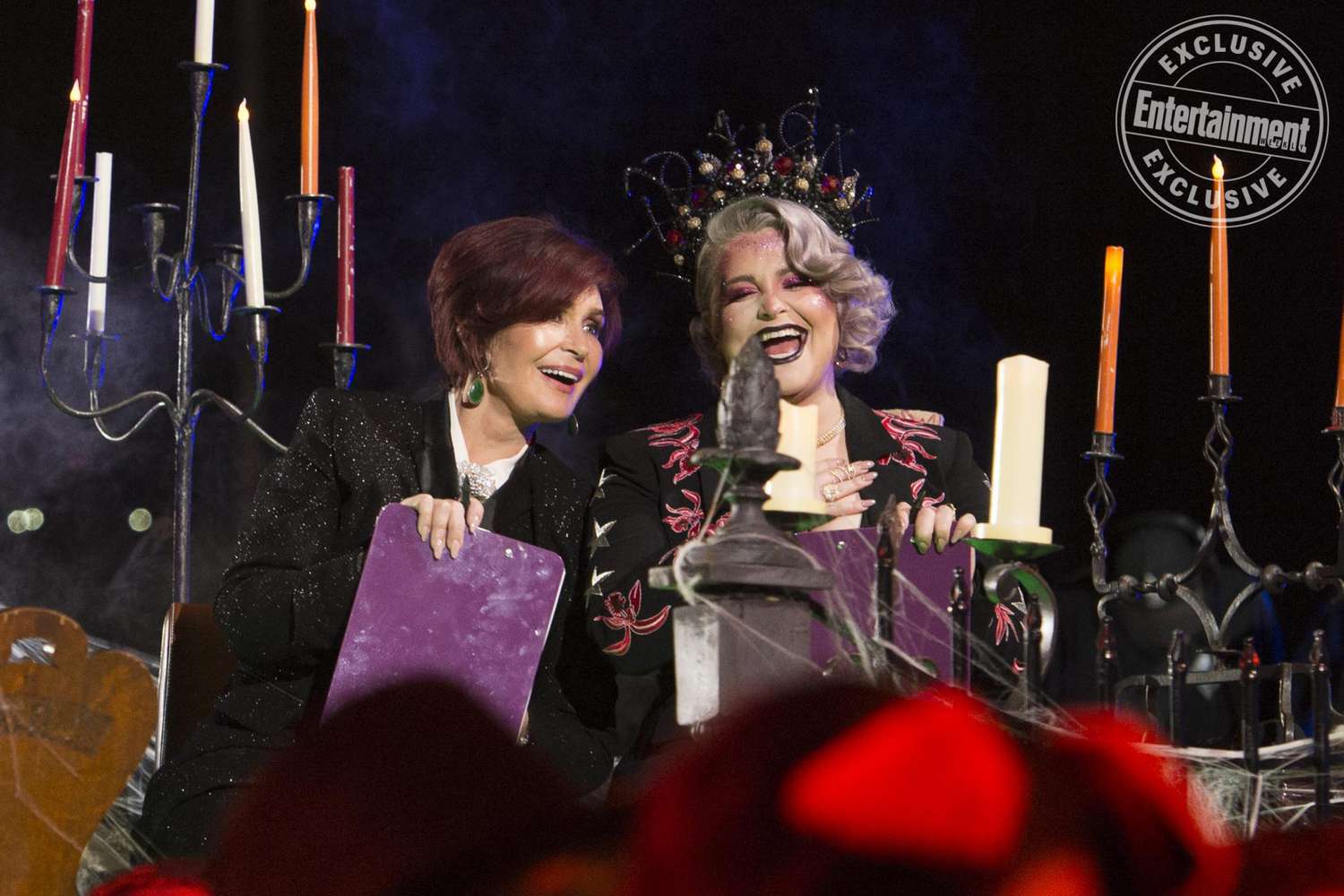 SHARON OSBOURNE, KELLY OSBOURNE