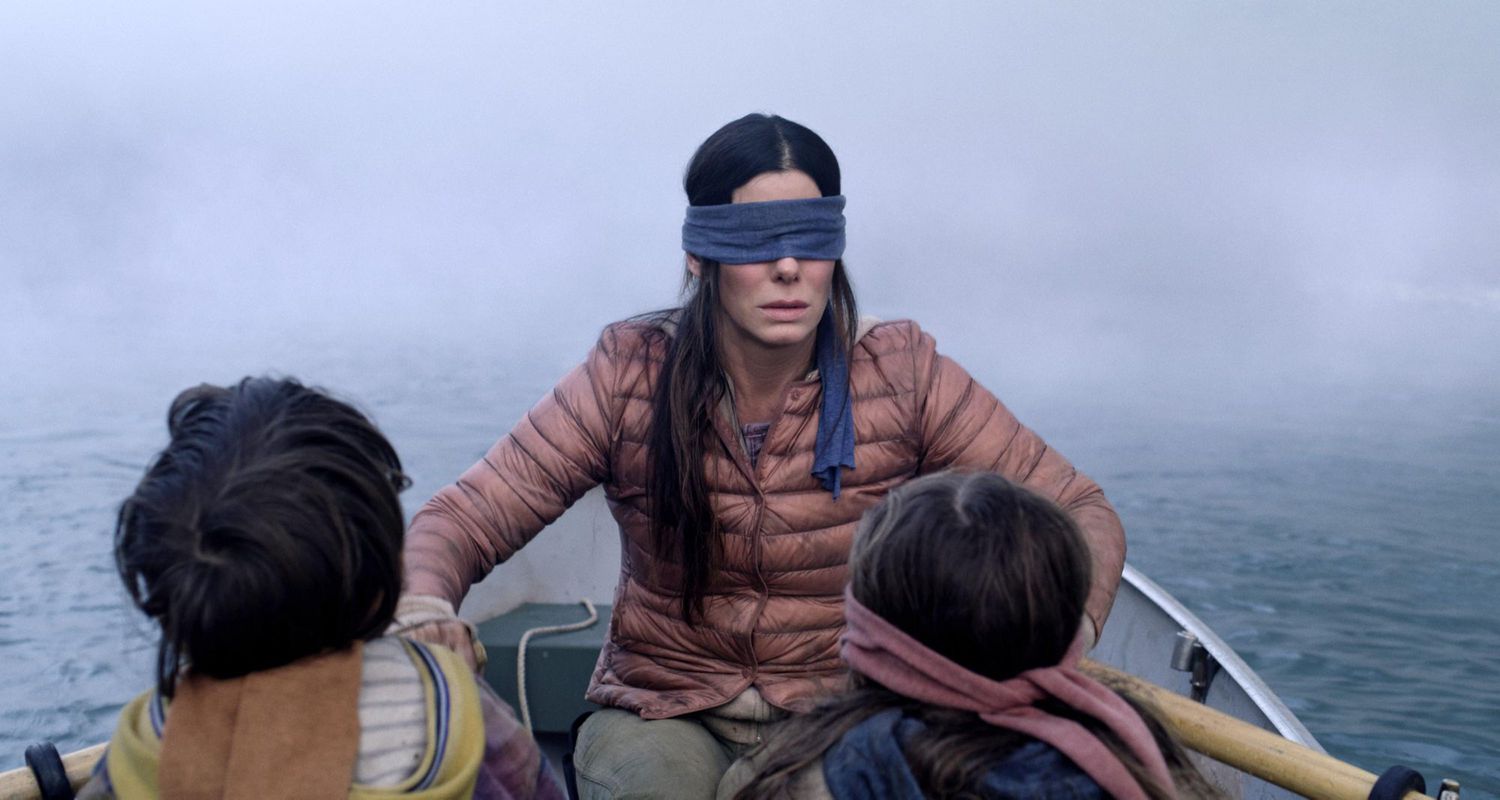 Bird Box SEASON All PICTURED Julian Edwards, Sandra Bullock, Vivien Lyra Blair