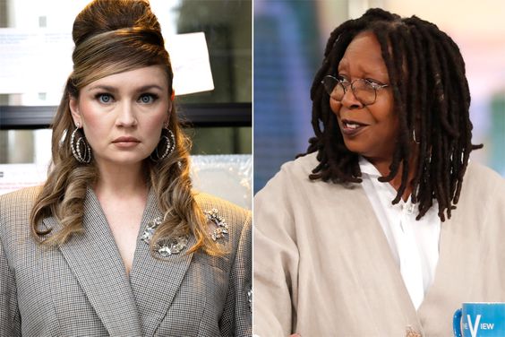 Anna Delvey poses on July 13, 2023 in New York City, WHOOPI GOLDBERG on THE VIEW - 3/6/23 