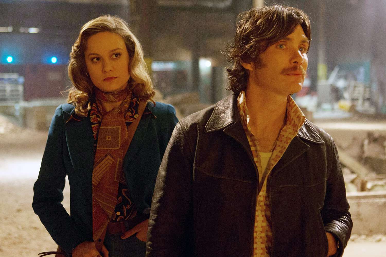 FREE FIRE, l-r: Brie Larson, Cillian Murphy, 2016.