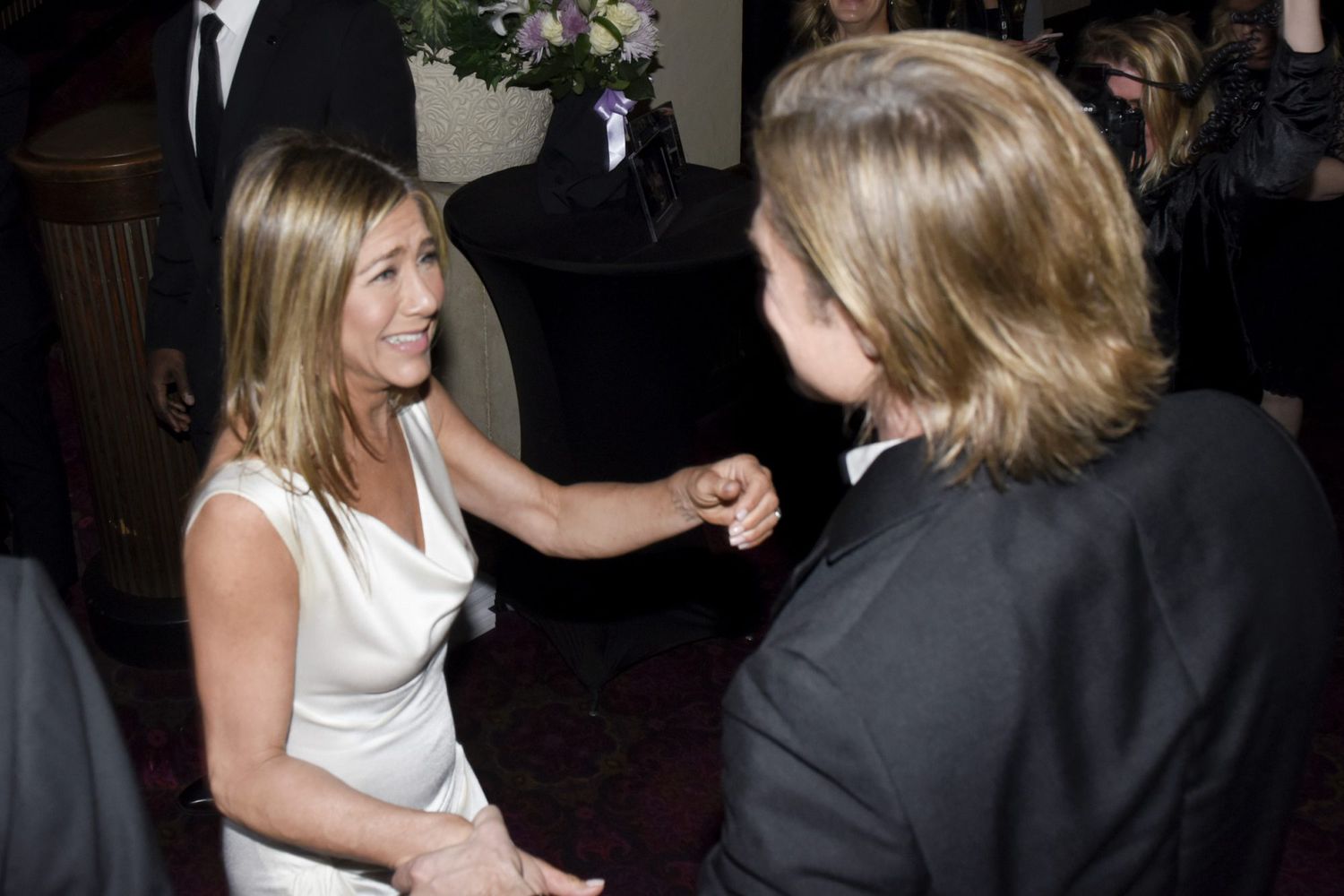 Brad Pitt and Jennifer Aniston