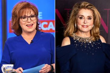 Joy Behar and Catherine Deneuve