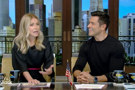 Still from Live with Kelly and Mark