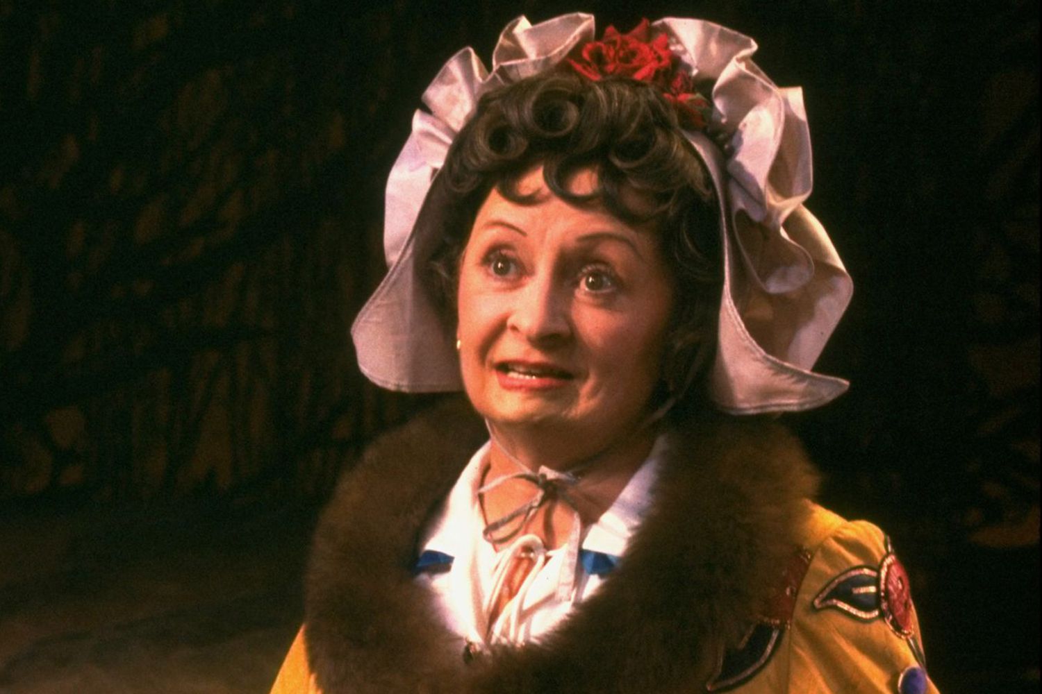Barbara Bryne as Jack's Mother in a scene from the Broadway production of the musical "Into The Woods."