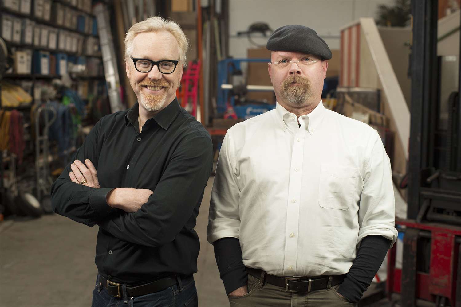 Adam Savage and Jamie Hyneman.