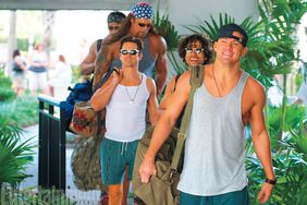 Channing Tatum, Adam Rodriguez, Matt Bomer, Kevin Nash, and Joe Manganiello in Magic Mike XXL