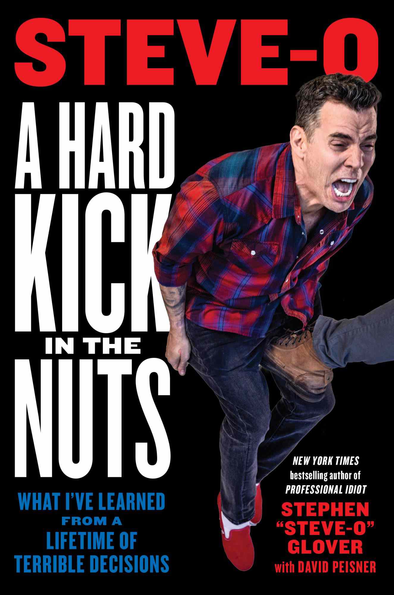 'A Hard Kick in the Nuts: What I've Learned From a Lifetime of Terrible Decisions' book cover