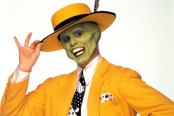 THE MASK, Jim Carrey, 1994. (c) New Line Cinema/ Courtesy: Everett Collection.