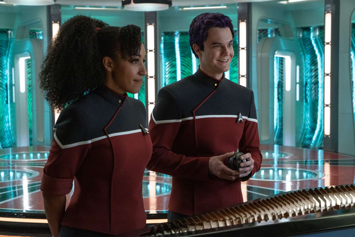 Tawny Newsome and Jack Quaid on 'Star Trek: Strange New Worlds'