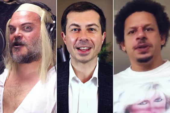 Tenacious D summons Pete Buttigieg, Eric Andre, and more for star-studded election-themed Rocky Horror cover