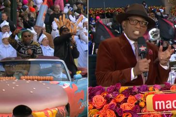 Kenan & Kel had a sweet moment with Al Roker during the parade