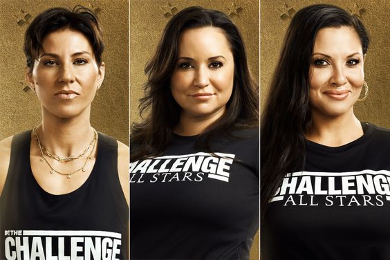 Rachel Robinson, Veronica Portillo, and Tina Barta in The Challenge: All Stars 4
