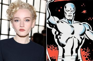 Julia Garner and Silver Surfer