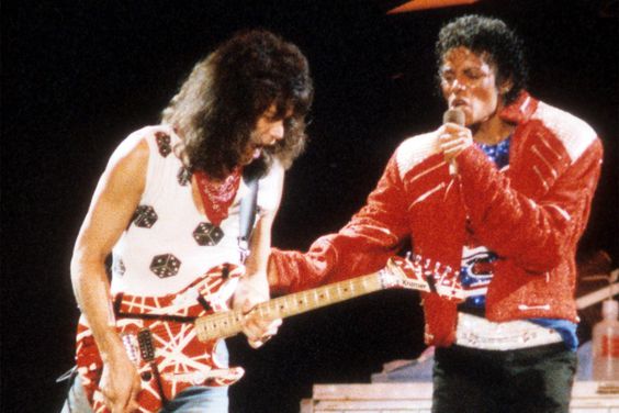 Eddie Van Halen, Michael Jackson