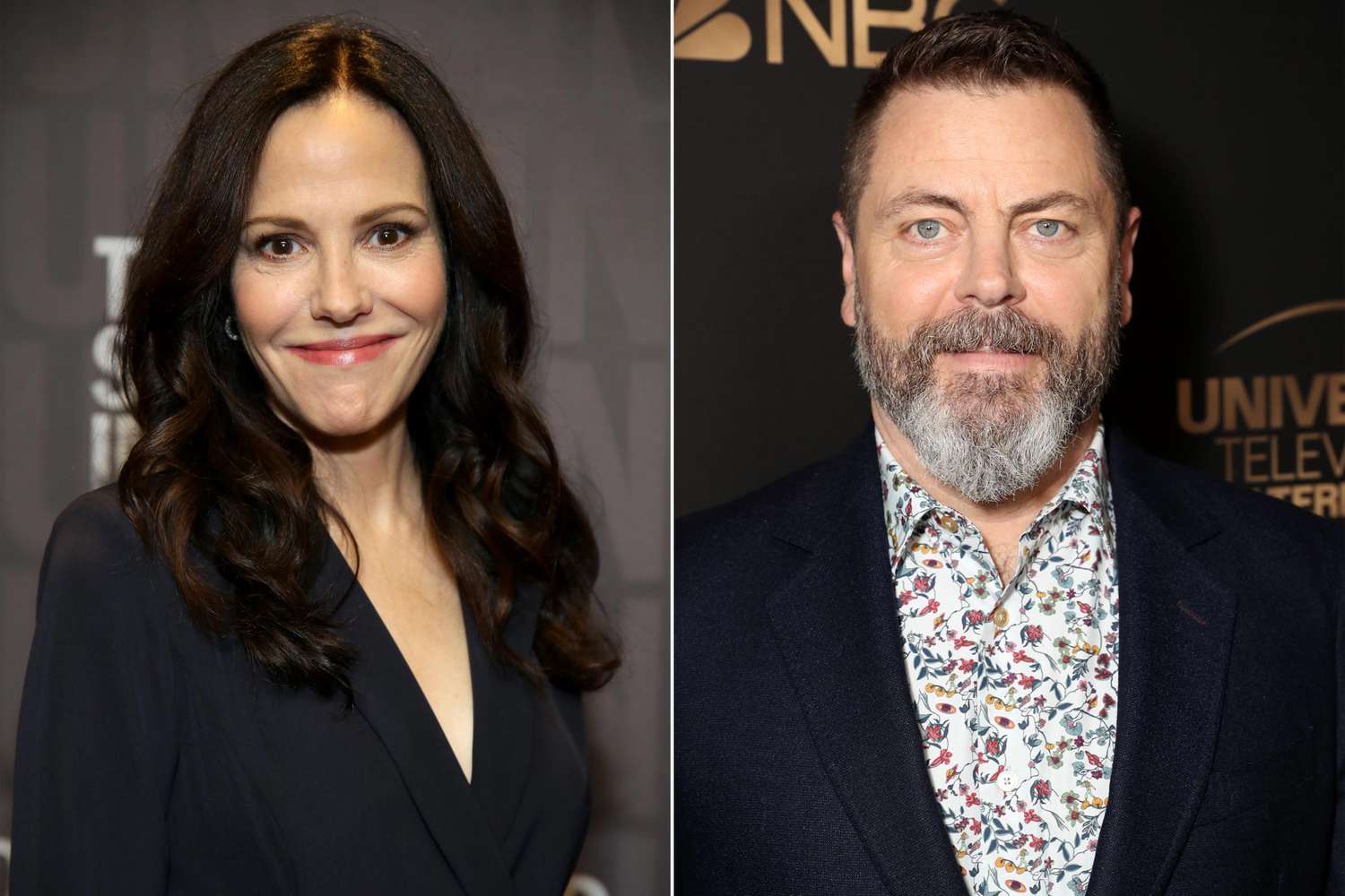 Mary-Louise Parker and Nick Offerman