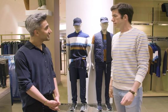 Tan France Gives John Mulaney a Hypebeast Makeover | Dressing Funny | Netflix Is A Joke (screen grab) https://www.youtube.com/watch?v=N8Fin1aw9oM CR: Netflix