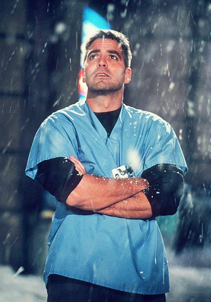 George Clooney as Dr. Doug Ross on ER in 1999