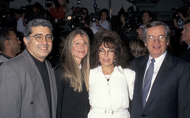 Terry Semel, Jane Bovingdon, Carole Bayer Sager, and Bob Daly