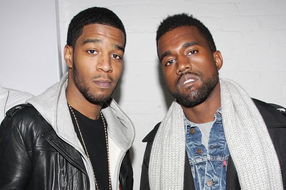 Kid Cudi and Kanye West attend the Michael Bastian presentation during Mercedes-Benz Fashion Week Fall 2009 at 637 West 27th Street on February 16, 2009 in New York City.